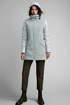 Chamarras Canada Goose Mujer Outlet - Berkley Chaqueta De Plumas Verdes Claro AY9805732